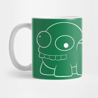 Twitchy (White Outline) Mug